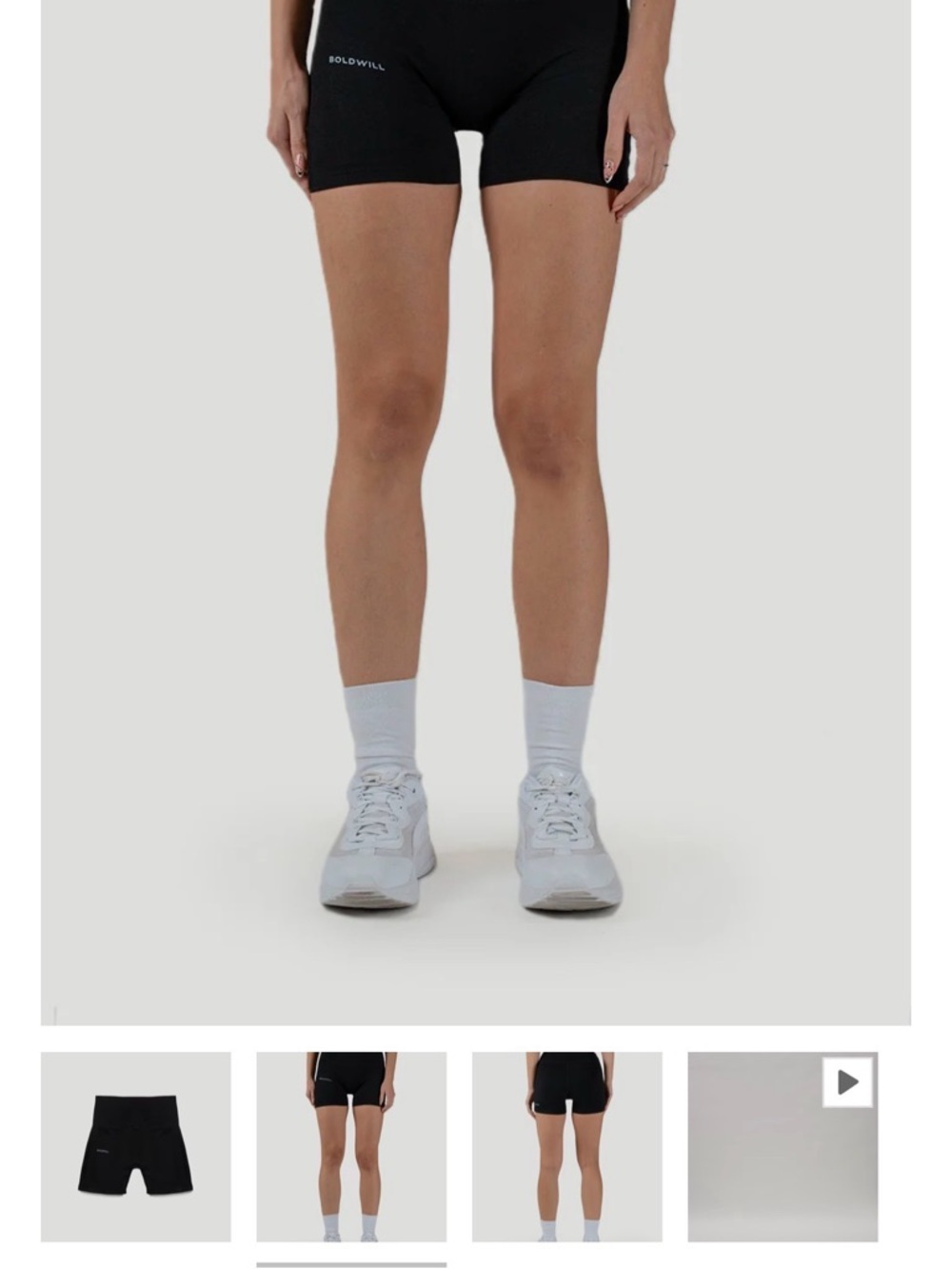 BOLDWILL High-Waist Bike Shorts